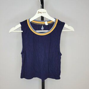 Me to We Ribbed Crop  Tank
